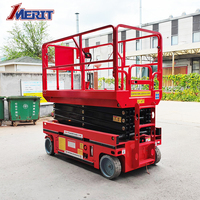 Plateforme élévatrice à ciseaux électrique certifiée CE, plateforme de travail en hauteur, plateforme de levage mobile hydraulique