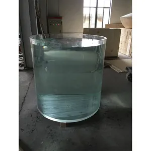China Wholesale <span class=keywords><strong>Custom</strong></span> Grote Tuin Decor Accessoires Ultra Clear Fish Tank <span class=keywords><strong>Aquarium</strong></span> Randloze - Product Image 1
