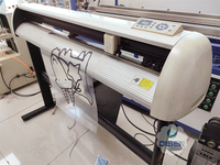 二手 Pcut DSA-CT1200 乙烯基贴纸切割机 1205mm 绘图切割机 最大长度 20000mm 500mm/s 高速缓存内存 低速缓存内存