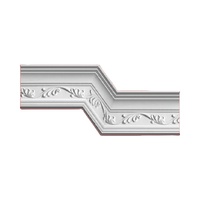 Moulures en mousse pour corniches, moulures de plafond suspendu pour la conception de maisons, moulures d'angle sculptées en PU