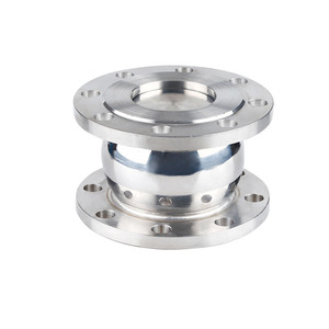 Válvula de Retención de Bola de Acero Inoxidable Zheyuanfei DN40 DN50 DN65 DN80 DN100 DN125, Grado Sanitario, Silenciosa, Unidireccional - Product Image 3