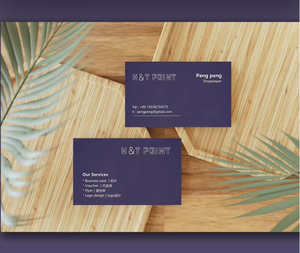 <span class=keywords><strong>Tarjetas</strong></span> <span class=keywords><strong>de</strong></span> <span class=keywords><strong>visita</strong></span> <span class=keywords><strong>de</strong></span> doble cara <span class=keywords><strong>de</strong></span> gama alta impresas personalizadas en cartón con papel en relieve especial fabricado Business Card Company - Product Image 2