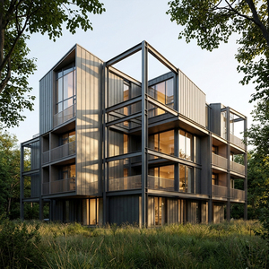 Apartamentos Modulares Apilables Prefabricados de Acero, Uso Versátil para Oficinas, Escuelas, Supermercados, Centros Comerciales y Hospitales, Condominios - Product Image 6