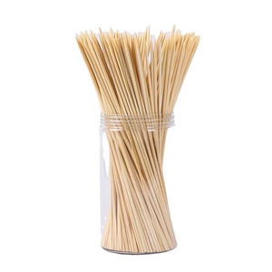 Palitos de Bambú para Barbacoa al por Mayor, Palitos de Bambú de 4/5 mm de Diámetro y 40/50 cm de Longitud, Brochetas para Barbacoa, Brochetas para <span class=keywords><strong>Kebab</strong></span> - Product Image 2