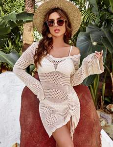 Traje <span class=keywords><strong>de</strong></span> <span class=keywords><strong>baño</strong></span> personalizado <span class=keywords><strong>de</strong></span> fábrica para mujer, traje <span class=keywords><strong>de</strong></span> <span class=keywords><strong>baño</strong></span> <span class=keywords><strong>de</strong></span> ganchillo, traje <span class=keywords><strong>de</strong></span> <span class=keywords><strong>baño</strong></span> sin espalda, Vestido <span class=keywords><strong>de</strong></span> playa, ropa <span class=keywords><strong>de</strong></span> vacaciones - Product Image 6