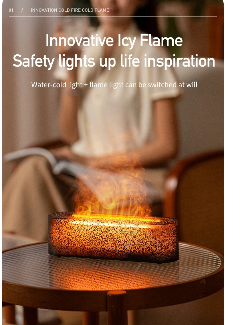 maker FUN Flame AIR NOVA 2024年製 Tornado - Heat and perfume your home with a spinning flame by