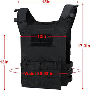 야외 활동을위한 캠핑 전술 조끼 맞춤형 전문 조정 가능한 내구성 전술 조끼 - Product Image 3