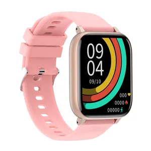 Reloj personalizado al por mayor de gama alta Bluetooth reloj inteligente fitness Tracker pulsera negro reloj inteligente fabricante