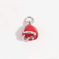 Pendentif JINYUAN en cuivre style vacances à la plage, étoile de mer et arête de poisson, breloque en forme de cœur style Ins, crème glacée rose, Guangzhou