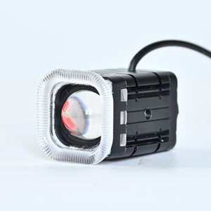 2024新しい16W LEDのオートバイのヘッドライト9-12Vアルミニウム天使の目のスポットライト照明システム - Product Image 3