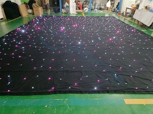 Venta al por mayor 3 en 1 RGB LED estrella cortina tamaño personalizado DMX equipo de iluminación de escenario DJ luces de <span class=keywords><strong>discoteca</strong></span> para fiesta Club evento - Product Image 6