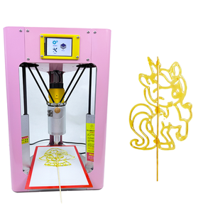 Imprimante 3D à sucre TIANGONGZHU TH3D 150 <span class=keywords><strong>Princess</strong></span> Pink à haute efficacité, imprimante 3D commerciale pour la peinture sur sucre, machines d'impression de bonbons personnalisées pour les événements - Product Image 1