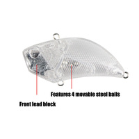 Leurres de pêche VIB Raylor lestés, artificiels, de haute qualité, non peints, sans bec, coulants, oscillants, pour lancer en eau salée, 8g, 11g, 23g