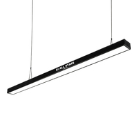 Fabricant OEM ODM Personnalisé, Éclairage Suspendu LED Commercial Moderne, Panneau Linéaire, Luminaire Commercial pour Bureau