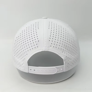 Casquettes de baseball et de golf pour hommes de haute qualité, personnalisées, 5 panneaux, avec corde, découpées au laser, imperméables, pour le sport - Product Image 4