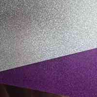 Papier pailleté coloré scintillant, simple face, avec des particules de paillettes brillantes, pour la fabrication de boîtes en papier, d'étiquettes suspendues et de sacs fourre-tout