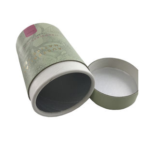 Экологичная Бумажная цилиндрическая упаковочная коробка для упаковки чая/трав/кофе - Product Image 6