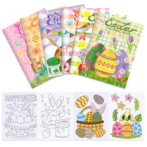 TY081 joyeux jour <span class=keywords><strong>de</strong></span> pâques mignon <span class=keywords><strong>lapin</strong></span> <span class=keywords><strong>oeuf</strong></span> mini livres <span class=keywords><strong>de</strong></span> coloriage bricolage petite activité <span class=keywords><strong>dessin</strong></span> livre pour les décorations <span class=keywords><strong>de</strong></span> fête du jour <span class=keywords><strong>de</strong></span> pâques - Product Image 2