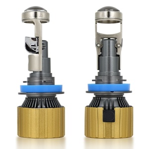 Phare LED H7 de haute qualité 75 watts, ampoule LED H4 24000 lm, phare LED automobile, lentille de projecteur MINI - Product Image 3