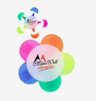 Juego de Regalo Promocional de Bolígrafos Resaltadores Multicolor con Logotipo Personalizado de Primera Calidad 2027, Venta al por Mayor