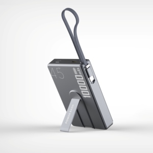 Batterie externe haute qualité 10000mAh, charge rapide 45W PD, charge sans fil, câble intégré - Product Image 3