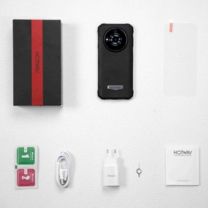 Prix d'usine <span class=keywords><strong>HOTWAV</strong></span> T7 Téléphone robuste, 4 Go + 128 Go 6280mAh 6.52 pouces Android 13 Téléphones mobiles étanches 4G Smartphone robuste - Product Image 6