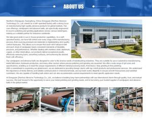 ZHENHAO Premium Rotes Aluminiumoxid-Harzgebundenes Schleif- und Polierband Anpassbare Körnungen für Metall und Holz - Product Image 5