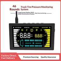 Camion à capteur Bluetooth Tpms avec système de surveillance de la pression des pneus Mobie APP TPMS prend en charge 46 roues
