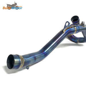 Para 2020-2023 Husqvarna <span class=keywords><strong>FE</strong></span> 501 <span class=keywords><strong>FE</strong></span> <span class=keywords><strong>450</strong></span> 2020 2021 <span class=keywords><strong>2022</strong></span> 2023 tubo frontal de escape de aleación de titanio - Product Image 2