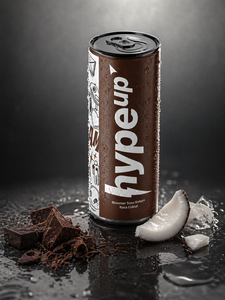 Coconut Milk Concentrate Chocolate Flavor Plant-Based <b>Beverage</b> with Vitamins & Minerals Ready to Drink Chilled Tinned Can - Product Image 3