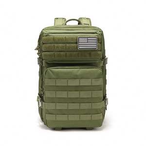 Sac à dos tactique de grande capacité 45L, camouflage d'attaque, pour les sports de plein air et l'alpinisme, genre populaire 3P - Product Image 5
