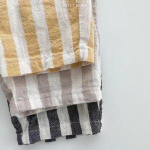 Весенняя хлопковая одежда в полоску для новорожденных, свободные брюки унисекс для маленьких мальчиков и девочек, повседневные длинные брюки - Product Image 4