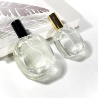 Bouteilles de pulvérisation en verre de style Ins Emballage de soins de la peau Atomiseur de parfum rechargeable Bouteille d'huile d'olive 100ml Bouteille de parfum de luxe