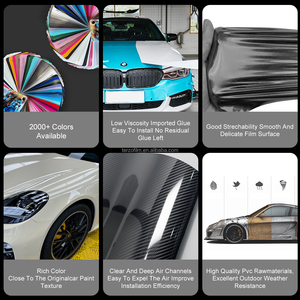 Weatherproof PET Ceramics Auto Body Film Fade Resistance UV Protected High Gloss <b>Vinyl</b> - Product Image 2