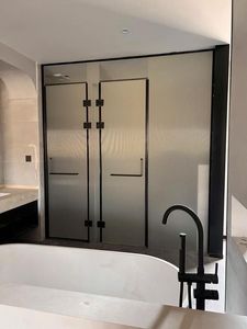 Verre feuilleté plat en PVB monocouche ou multicouche, SGP, verre trempé solide certifié CE pour salle de bain, balcon - Product Image 5