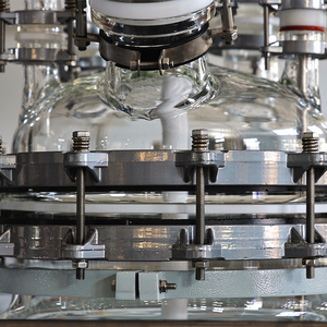 Sử dụng Glass lót phản ứng Ấm đun nước 100l-300l thép không gỉ Áo khoác tàu áp lực PLC điều khiển động cơ cho công nghiệp trộn - Product Image 4