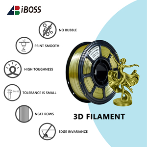 Filamento de Impresión 3D IBOSS PLA+ Silk Olive Gold, Enrollado de Forma Ordenada, Varilla de Plástico para Coextrusión y Moldeo, 1.75mm de Diámetro - Product Image 5