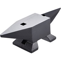 Enclume de base monobloc à double corne en fonte Section ronde et carrée Enclume en acier à stabilité maximale
