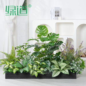 Boîte de plantes artificielles Greenway 30cm-100cm, décoration intérieure bionique, style campagnard, style naturel, style minimaliste, style léger - Product Image 5