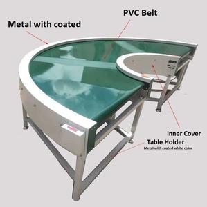 Çin fabrika fiyat montaj hattı bant konveyör çelik PVC veya PU yüksek kaliteli üretici - Product Image 1