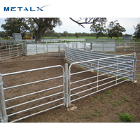 Offre Spéciale panneau de clôture pour ferme d'élevage en métal noir galvanisé léger panneau de clôture pour mouton chèvre panneaux de clôture en maille pour mouton