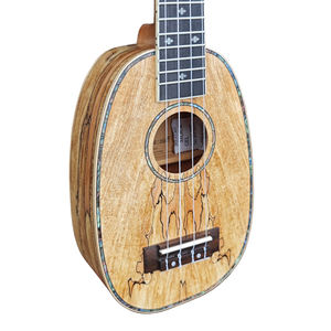Ukelele de 21 Pulgadas al por Mayor, Cuerpo de Arce Rizado, Marca Aiersi de Alta Calidad, Logotipo Personalizado, Instrumentos Musicales Soprano Pineapple - Product Image 5