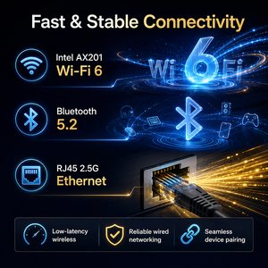 ポータブル2in1 Windows11タブレット 10.1インチ 12+256GB 7.6V 3450mAhバッテリー 2.4G/5G WiFi BT5.0 マイクロ ビジネスタブレットコンピューター - Product Image 5
