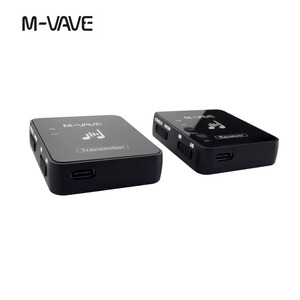 M-VAVE เครื่องรับส่งสัญญาณเสียงไร้สายแบบคู่ ดีไซน์แบบคลิปออนพลาสติกสีดำ - Product Image 3