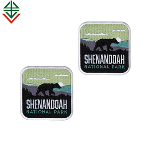 Vagabond Heart Sequoia National <span class=keywords><strong>Park</strong></span> parche logotipo personalizado bordado parche hierro en insignia de viaje - Product Image 3