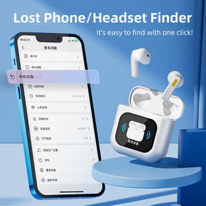 Mới Nhất Màn Hình Cảm Ứng Earbuds Không Dây Earbuds ENC Tiếng Ồn Hủy Bỏ Trong Tai Trọng Lượng Nhẹ Tai Nghe Được Xây Dựng Trong <span class=keywords><strong>Microphone</strong></span> Bt5.3 Tai Nụ - Product Image 5