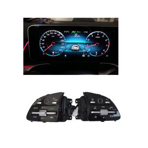 2019-2022 pour <span class=keywords><strong>Mercedes</strong></span> Benz EQA EQB GLE GLS X243 X167 X247 Distronic Direction ACC Système d'aide à la conduite Volant en cuir - Product Image 2