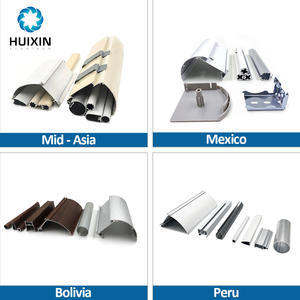 Rivestimento in polvere profilo bianco cieco in alluminio per zebre e rulli tapparelle - Product Image 2