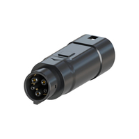 Adaptateur de charge pour véhicule électrique HCD 32A GBT/J1772 vers prise factice Type 1, haute performance 110V-250V