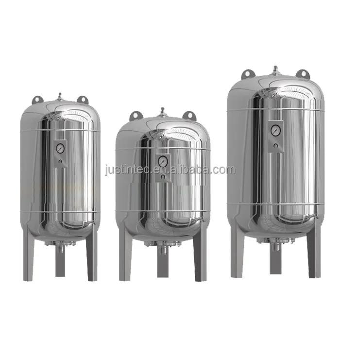 Central air conditioning circulating water 5L 1.3Gallon 8L 2Gallon Stainless Steel Bladder Water Pressure Tank